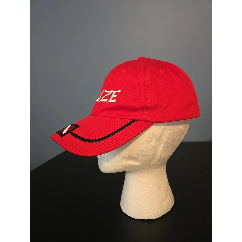 Belize Cap Hat Adjustable Adult Red‎